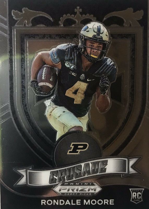 Rondale Moore 2021 Prizm Draft Picks #171 Crusade Rookie RAW