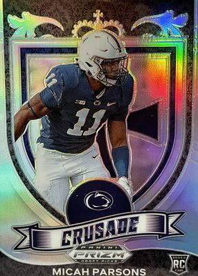 2021 Prizm Draft Picks #175 Crusade Silver