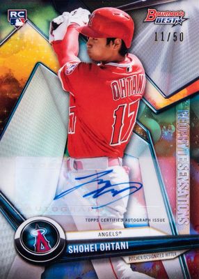 2018 Bowman's Best #NS-SO Neophyte Sensations Autographs (/50)