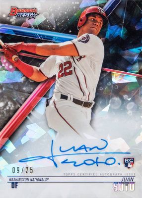 2018 Bowman's Best #B18-JSO Best of 2018 Autographs - Atomic Refractor /25