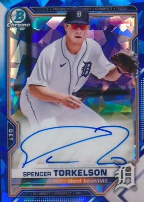 2021 Bowman Sapphire Edition #BSPA-ST Chrome Prospect Auto