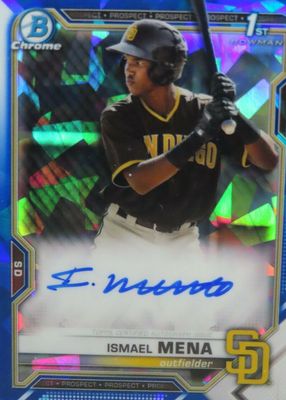 2021 Bowman Sapphire Edition #BSPA-IM Chrome Prospect Auto (1st)