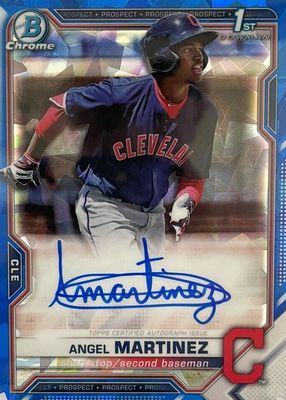 2021 Bowman Sapphire Edition #BSPA-AMA Chrome Prospect Auto (1st)