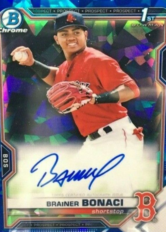 2021 Bowman Sapphire Edition #BSPA-BB Chrome Prospect Auto (1st)