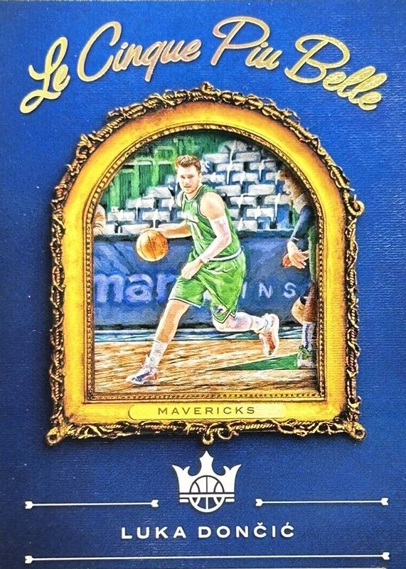 Luka Doncic 2020 Court Kings #4 Le Cinque Piu Belle /(SSP) PSA 10