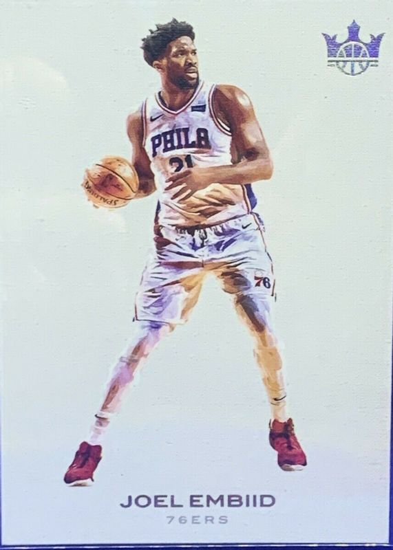 Joel Embiid 2020 Court Kings #24 Blank Slate /(SSP) RAW