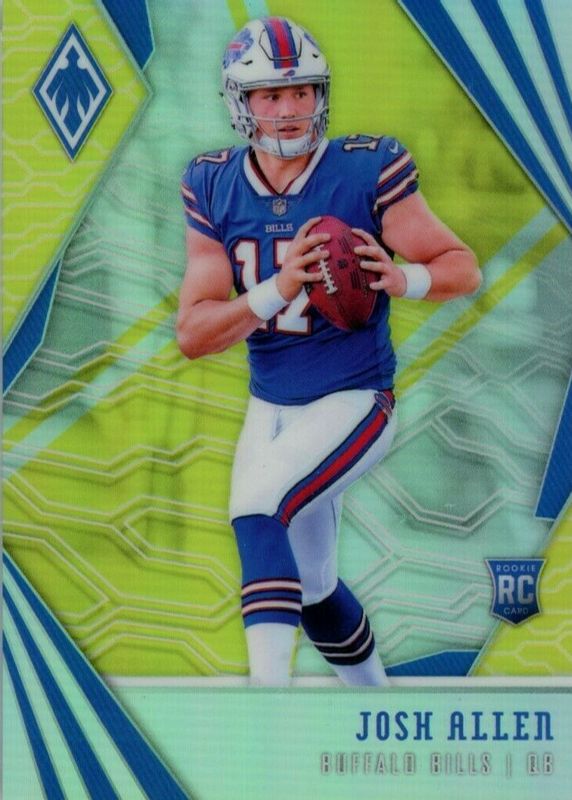 Josh Allen 2018 Phoenix #105 Yellow /75 Rookie SGC 10