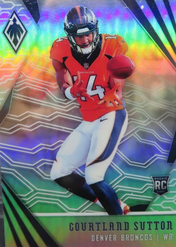 Courtland Sutton 2018 Phoenix #115 Base Rookie SGC 9.5