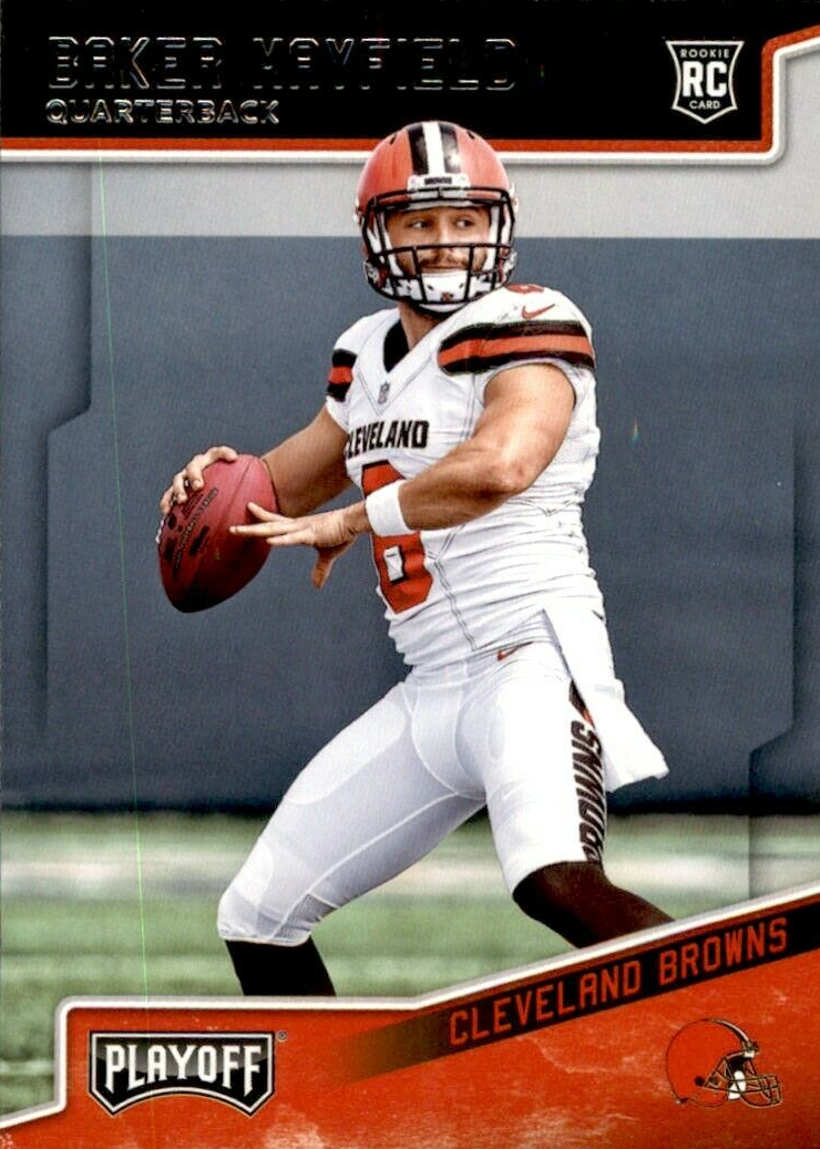 Baker Mayfield 2018 Playoff #202 Base Price Guide Sports Card