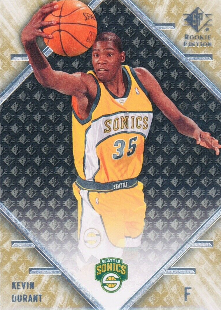 Kevin Durant 2007 SP Rookie Edition #61 Base PSA 10 Price Guide 