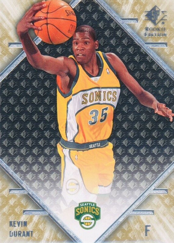 Kevin Durant 2007 SP Rookie Edition #61 Base