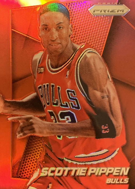 Scottie Pippen 2014 Prizm #218 Red /49 RAW