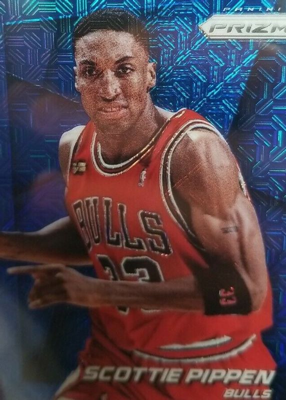 Scottie Pippen 2014 Prizm #218 Blue Mojo PSA 10