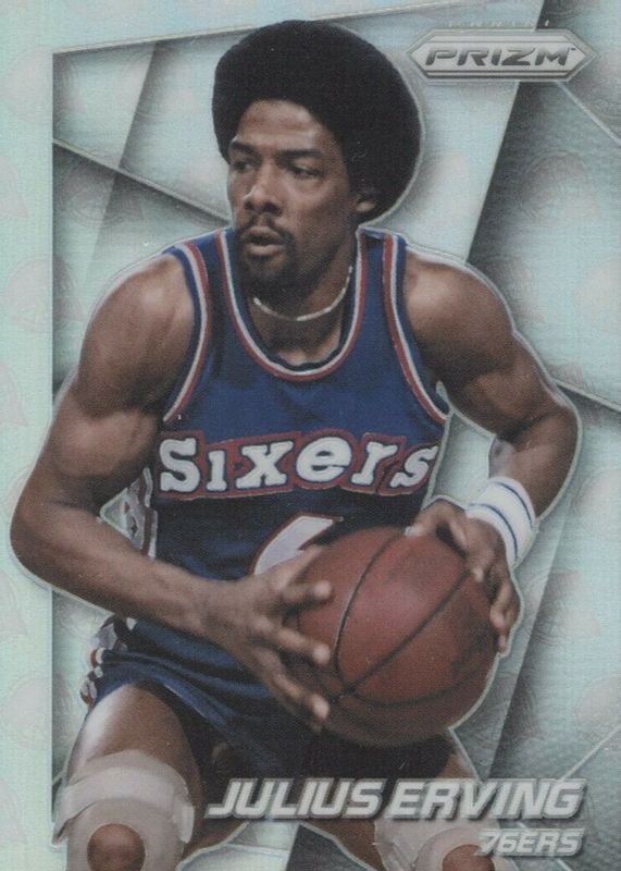 Julius Erving 2014 Prizm #29 Photo Variation SGC 10