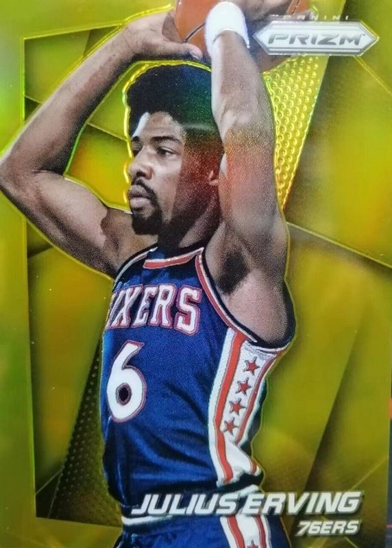 Julius Erving 2014 Prizm #163 Gold /10 SGC 10