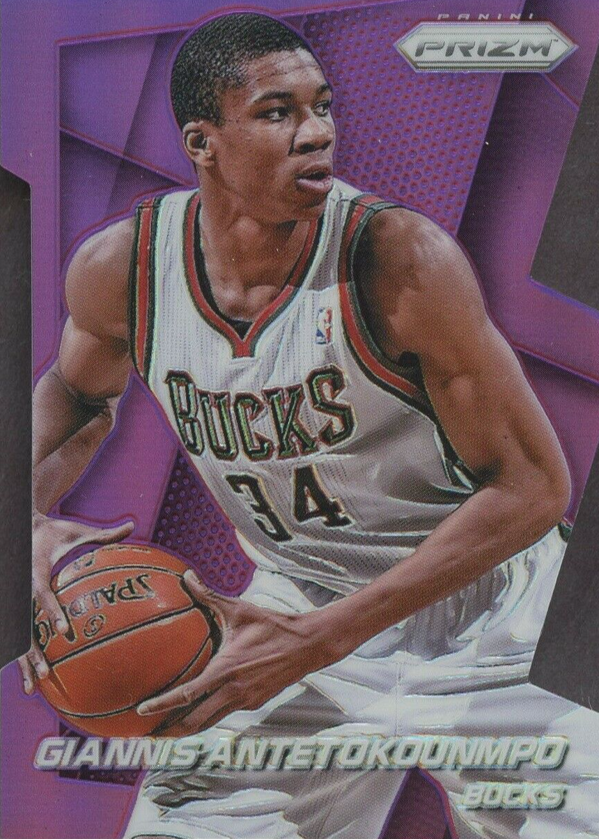 その他 NBA Giannis Antetokounmpo 2014-15 Prizm Giannis Antetokounmpo 2014-15 Panini Prizm Prizms Yellow and