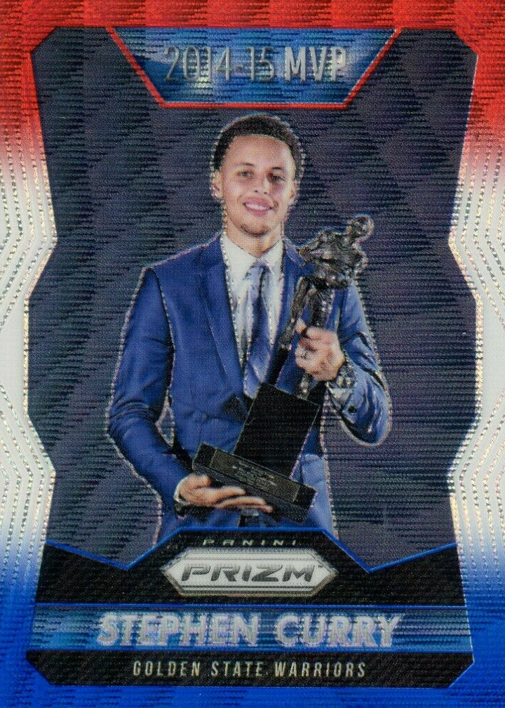 Stephen Curry 2014 Prizm #92 Red White Blue Pulsar Price Guide