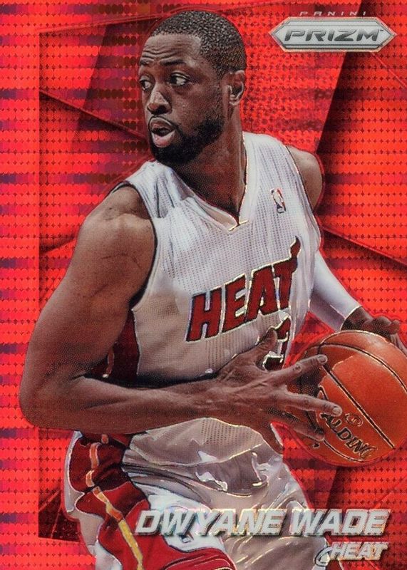 Dwyane Wade 2014 Prizm #141 Red Pulsar /25 SGC 10 PRISTINE