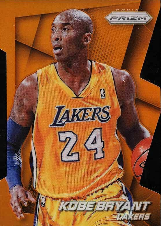 Kobe Bryant 2014 Prizm #136 Orange Die-Cut /139 Price Guide 