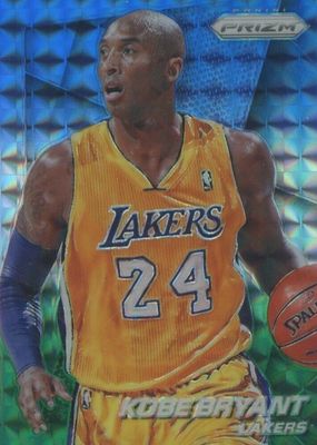 2014 Prizm #136 Blue Green Mosaic