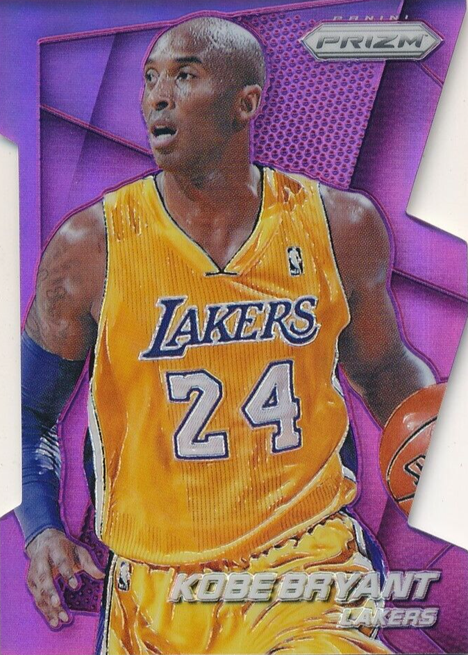 Kobe Bryant 2014 Prizm #136 Purple Die-Cut /139 Price Guide 