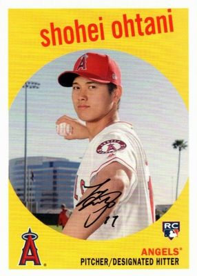 SHOHEI OHTANI ROOKIE CARD 2018 Kings RARE SEPIA VARIATION