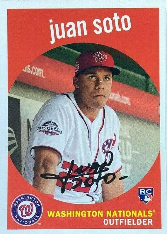 Juan Soto 2018 Topps Archives #73 Base PSA 10 Price Guide