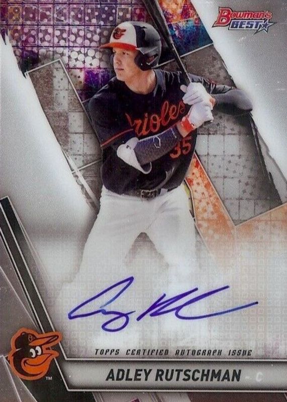 Adley Rutschman 2019 Bowman's Best #B19-AR Best of 2019 Autographs