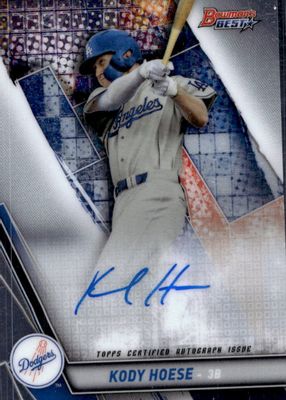 2019 Bowman's Best #B19-KH Best of 2019 Autographs