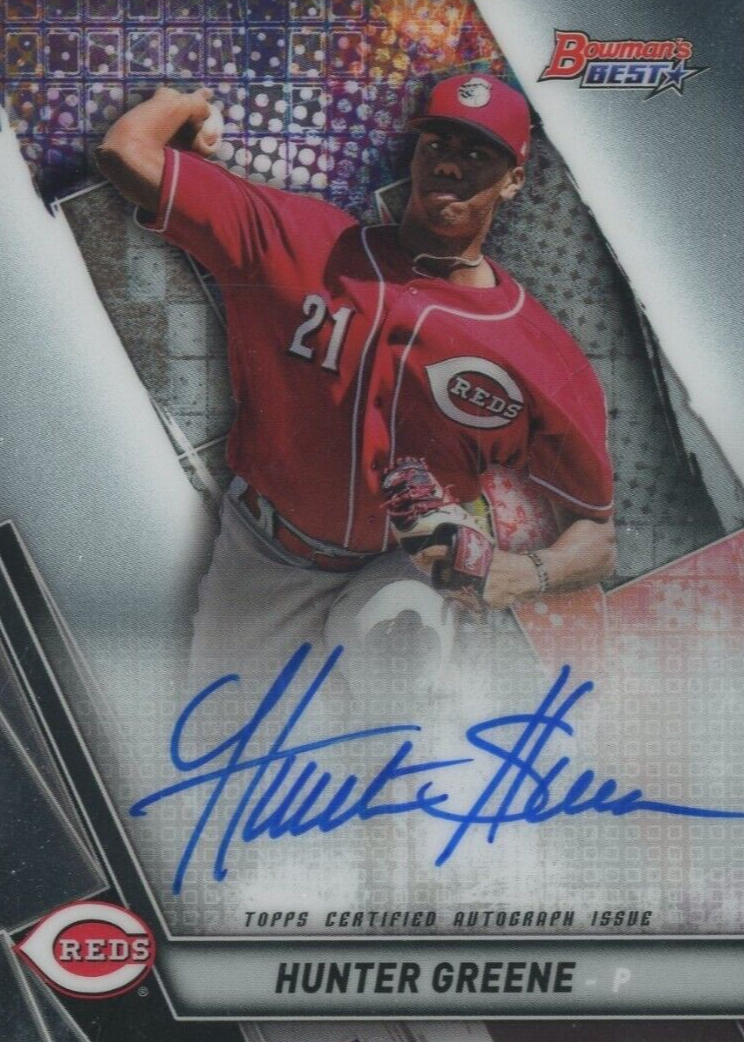 Hunter Greene Baseball Cards Price Guide - Sports Card Investor
