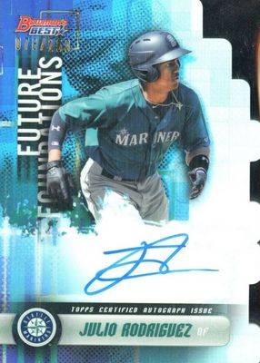 2019 Bowman's Best #FFA-JR Future Foundations Die-Cut Autographs (/150)