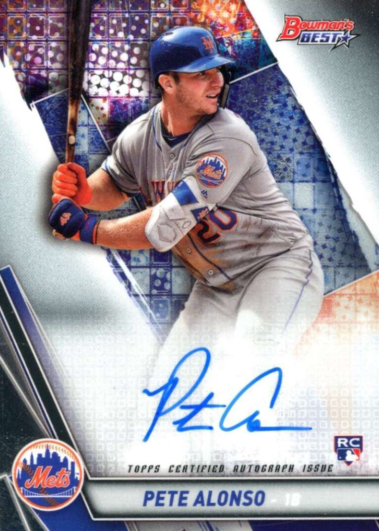 Pete Alonso 2019 Bowman's Best #B19-PA Best of 2019