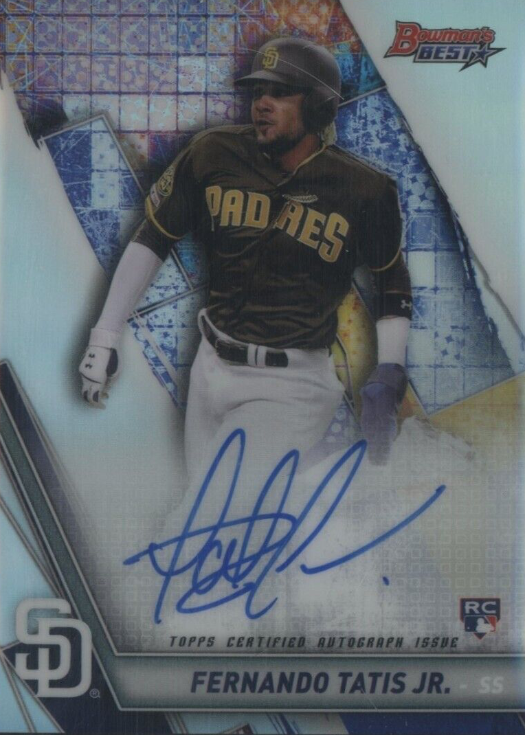 Fernando Tatis Jr. 2019 Bowman's Best #B19-FTJ Best of 2019 