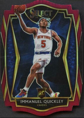 Immanuel Quickley Prizm RC Auto ルーキー NBA Immanuel Quickley 2020 Prizm #RS-IQK Rookie Signatures Price