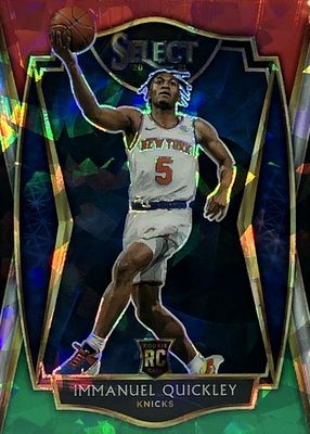 Immanuel Quickley Prizm RC Auto ルーキー NBA Immanuel Quickley Prizm RC Auto ルーキー NBA