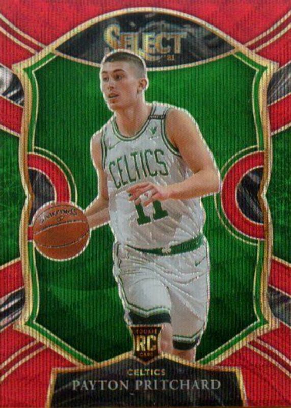 Payton Pritchard 2020 Select #86 Concourse Red Wave Rookie PSA 10