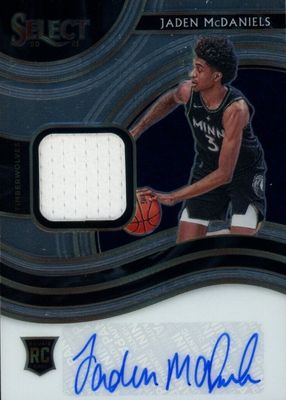 2020 Select #RJA-JAD Rookie Jersey Autographs /199