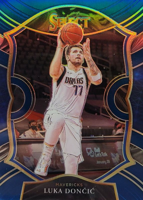 Luka Doncic 2020 Select #15 Concourse Blue Prizm PSA 10