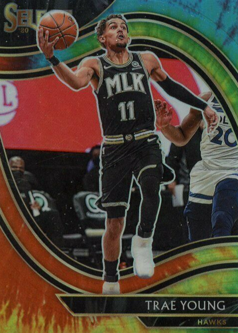Trae Young 2020 Select #227 Courtside Tie-Dye /25 Price Guide