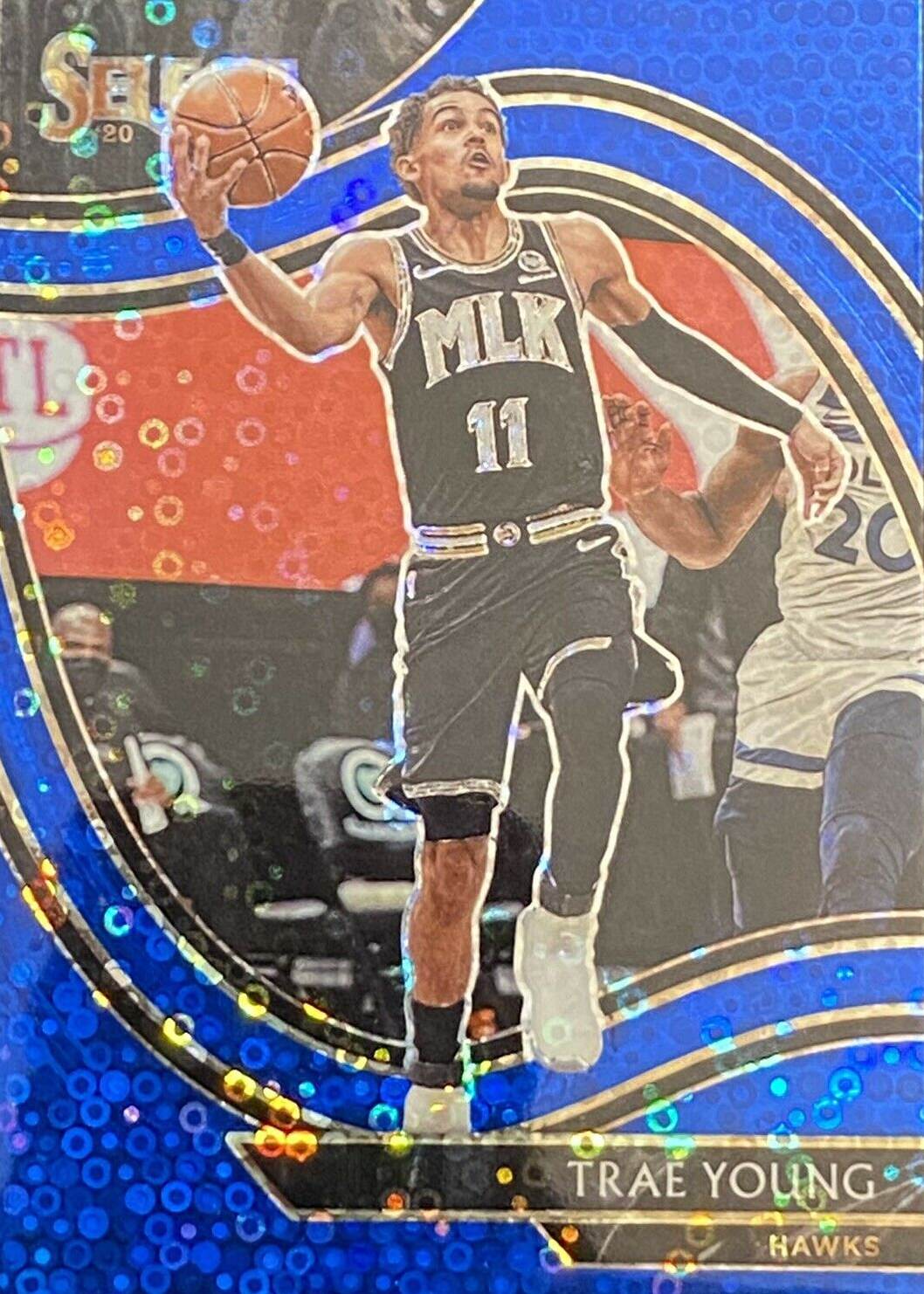 Trae Young 2020 Select #227 Courtside Blue Disco /25 Price Guide