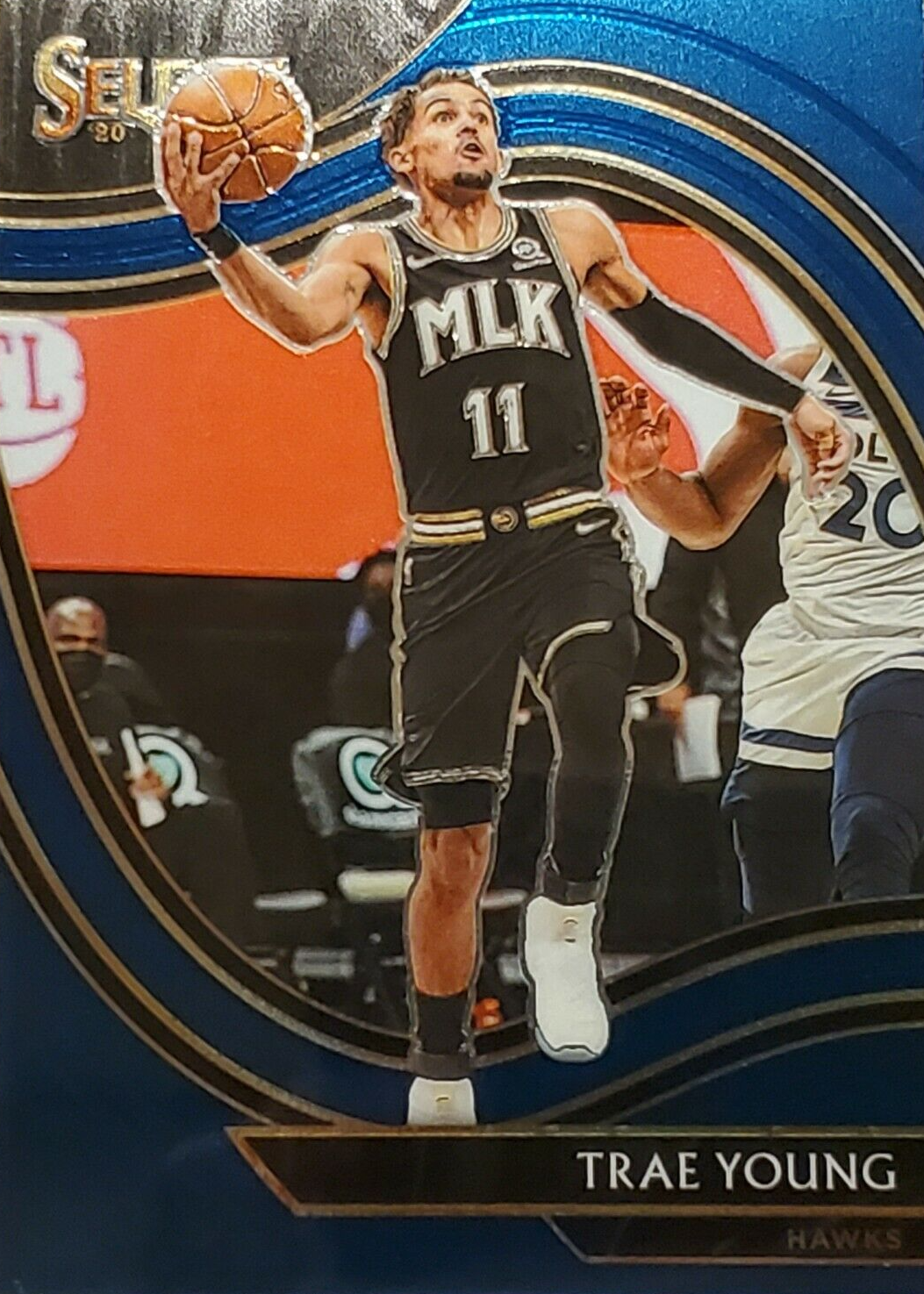 TRAE YOUNGのRC COURTSIDE Trae Young 2020 Select #227 Courtside Blue Retail Price Guide