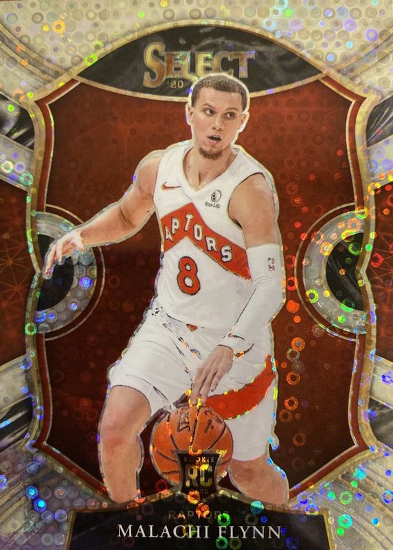 Malachi Flynn 2020 Select #89 Concourse Disco Rookie RAW