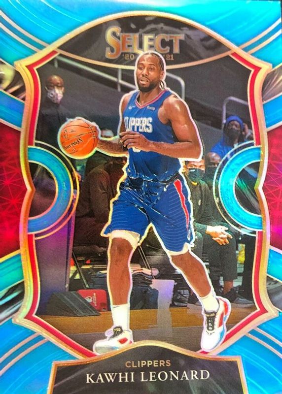 Kawhi Leonard 2020 Select #37 Concourse Light Blue /299 SGC 10 PRISTINE