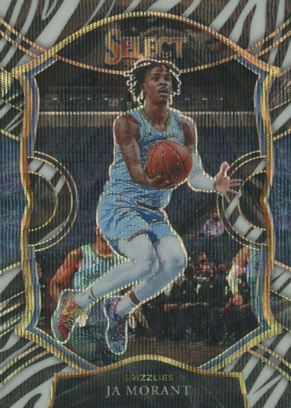 Ja Morant 2020 Select #60 Concourse Zebra /(SSP) SGC 10 PRISTINE