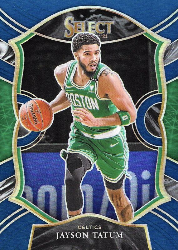 Jayson Tatum 2020 Select #41 Concourse Blue Prizm Price Guide - Sports ...