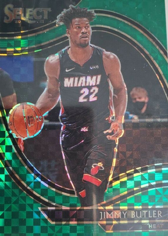 Jimmy Butler 2020 Select #257 Courtside Green /5 PSA 10