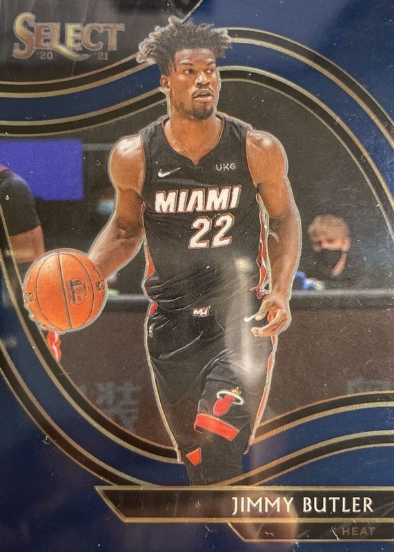 Jimmy Butler 2020 Select #257 Courtside Blue Retail RAW