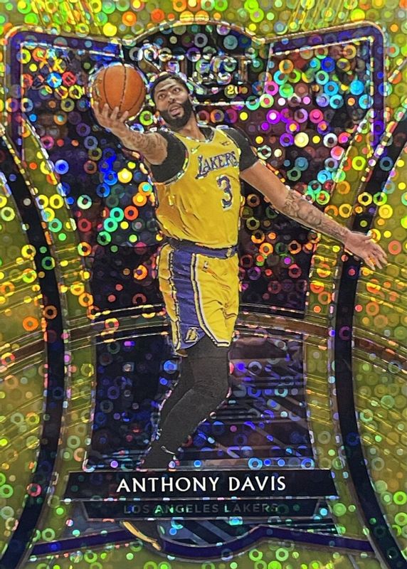 Anthony Davis 2020 Select #155 Premier Level Gold Disco /10 PSA 10