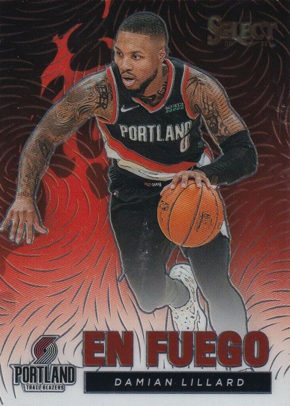 Damian Lillard 2020 Select #7 En Fuego PSA 10 Price Guide - Sports