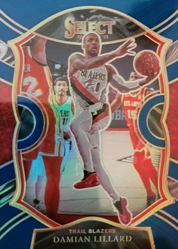 Damian Lillard 2020 Select #24 Concourse Blue Retail SGC 10 PRISTINE